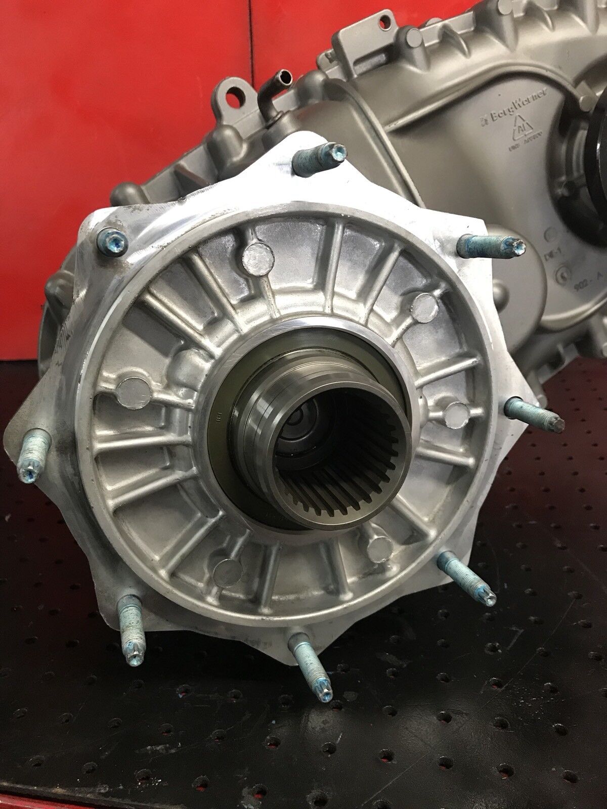 13-18 DODGE BW 44-46 / 4446 ELECTRIC 8 BOLT TRANSFER CASE, 28 SP, AS69RC, ASSEMBLY #: PO5146628AF