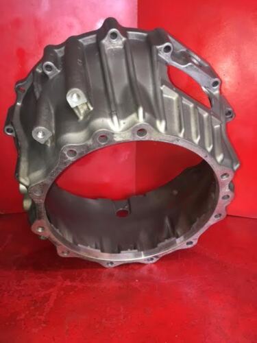 2005-UP MITSUBISHI FE/FG/FUSO AS68RC TRANSMISSION BELL HOUSING WITH SENSOR HOLE