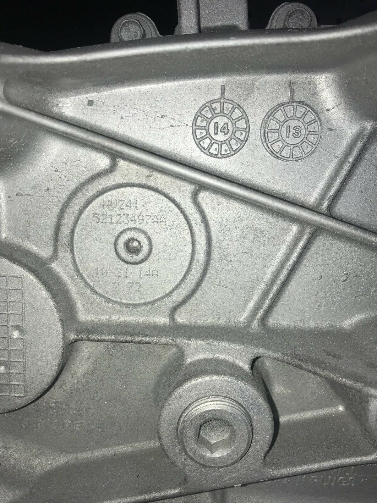 2011-2015 241J TRANSFER CASE JEEP WRANGLER ASSEMBLY #52123497AA