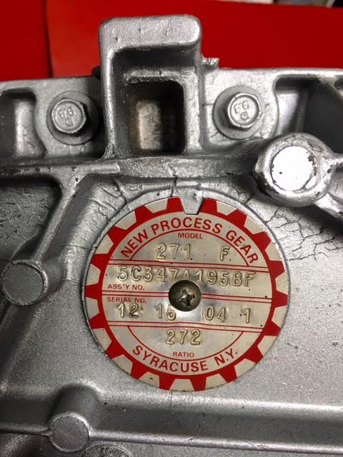 2003-2010 FORD 271F TRANSFER CASE 34 SPLINE INPUT # 5C34-7A195-BF