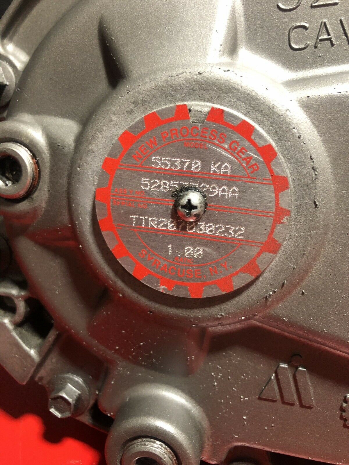 2007-2008 DODGE NITRO NP55370KA TRANSFER CASE #52853729AA