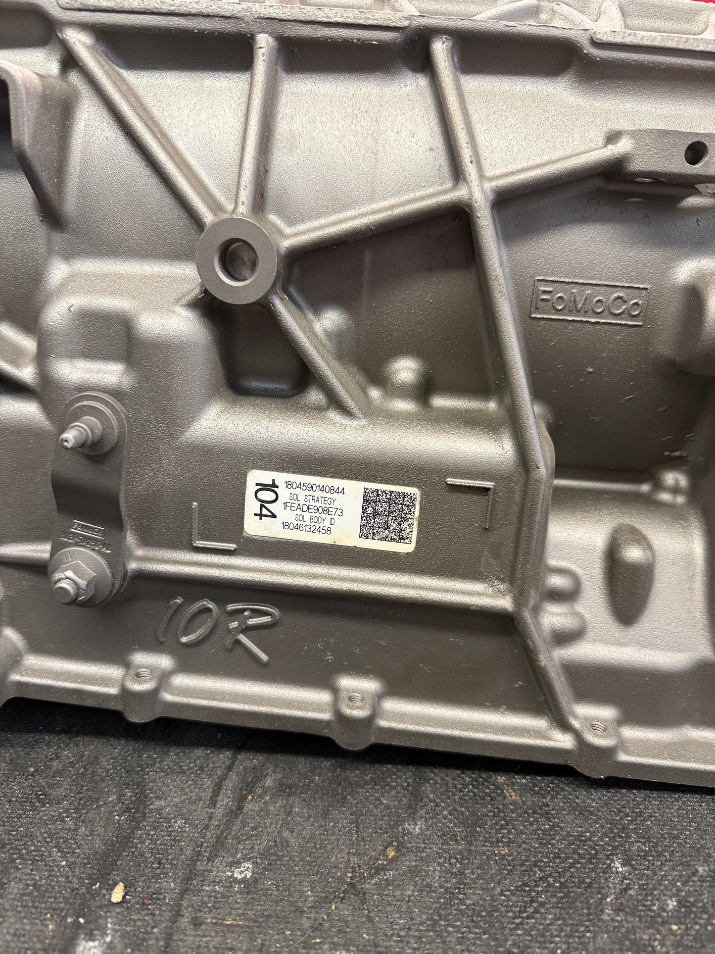 2017-UP FORD 10R80 TRANSMISSION CASE 5.0L 4X4 #RFJL30-7006-HA