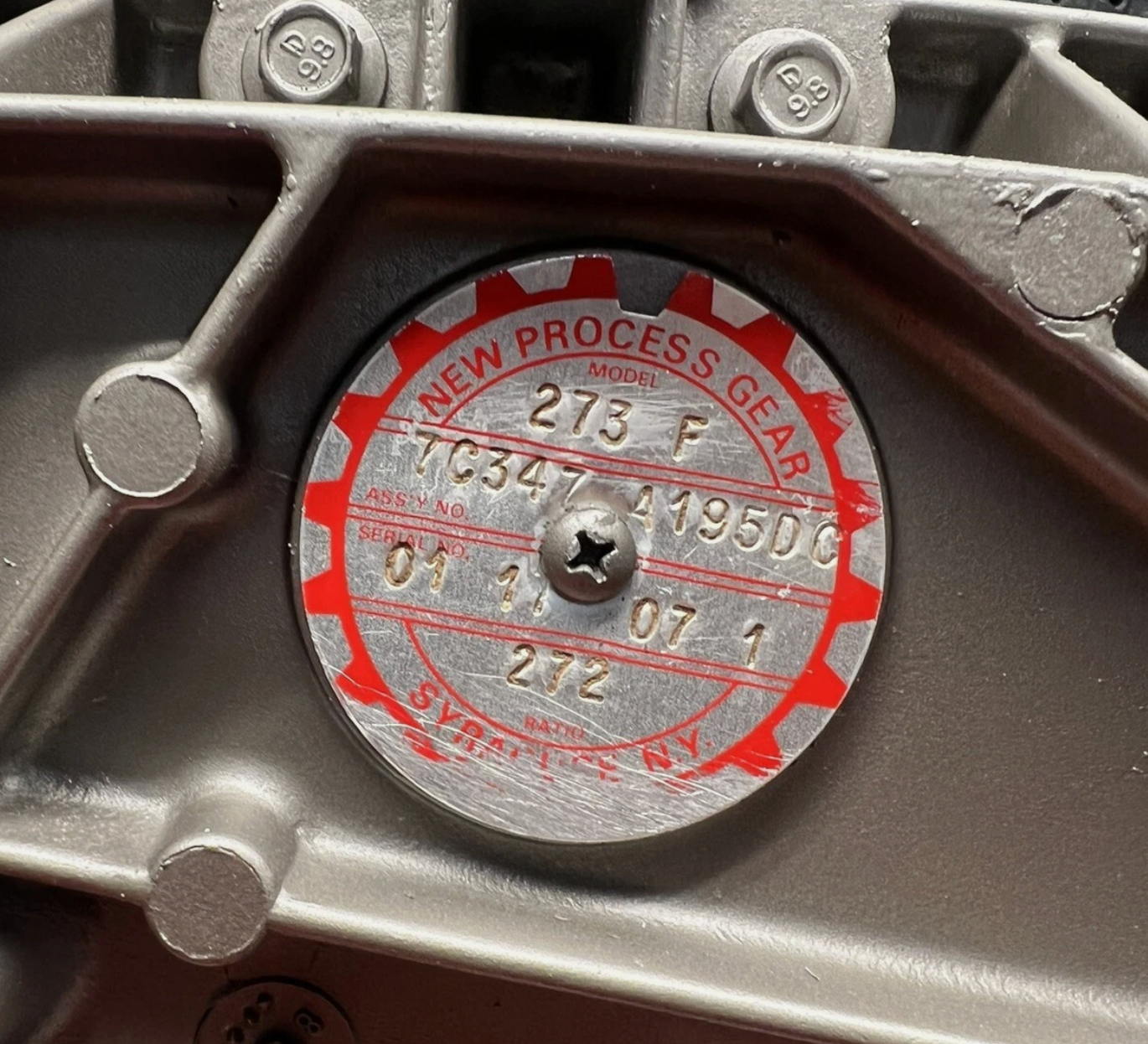 2008-2010 FORD 273F TRANSFER CASE ASSEMBLY # 7C34-7A195DC REAR SLIP YOKE