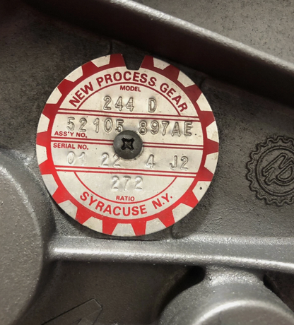 2004-UP DODGE DAKOTA 244D TRANSFER CASE, ASSEMBLY #: 52105897AE, 52823308AA