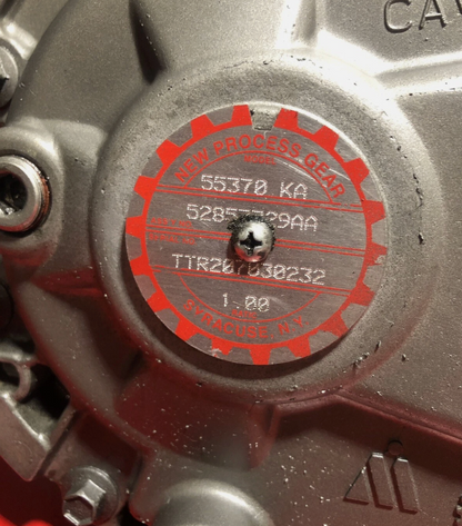 2007-2008 DODGE NITRO NP55370 KA TRANSFER CASE ASSEMBLY # 52853729AA V6 3.7L