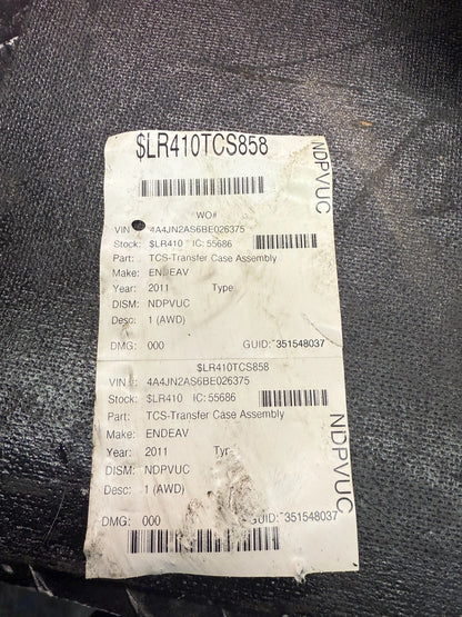 2004 - 2011 MITSUBISHI ENDEAVOR TRANSFER CASE
